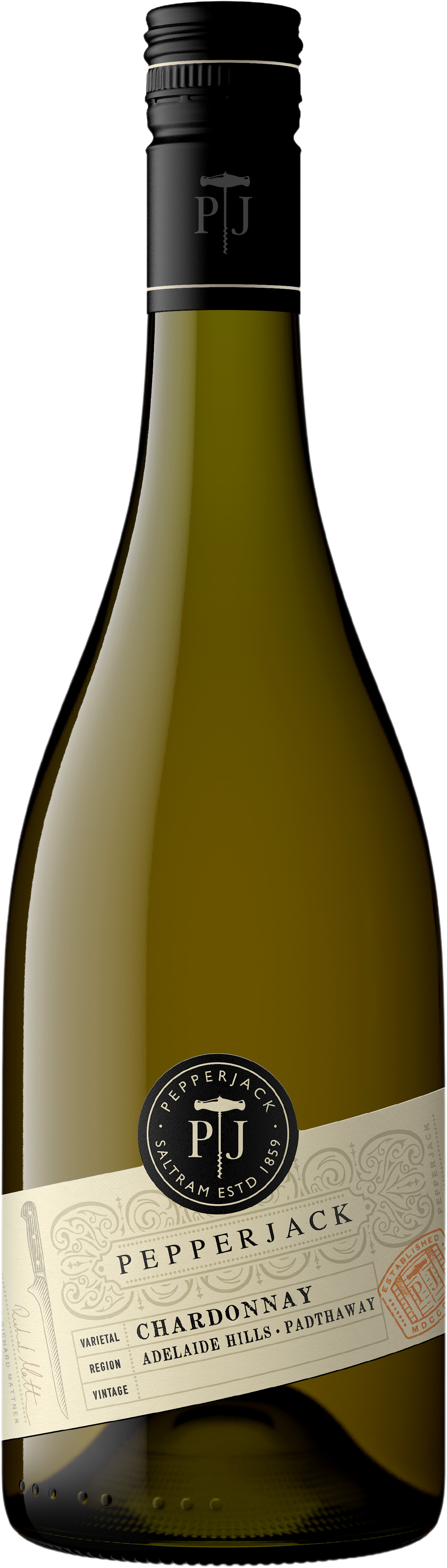 Pepperjack Chardonnay Chardonnay 2023 Adelaide Hills Padthaway